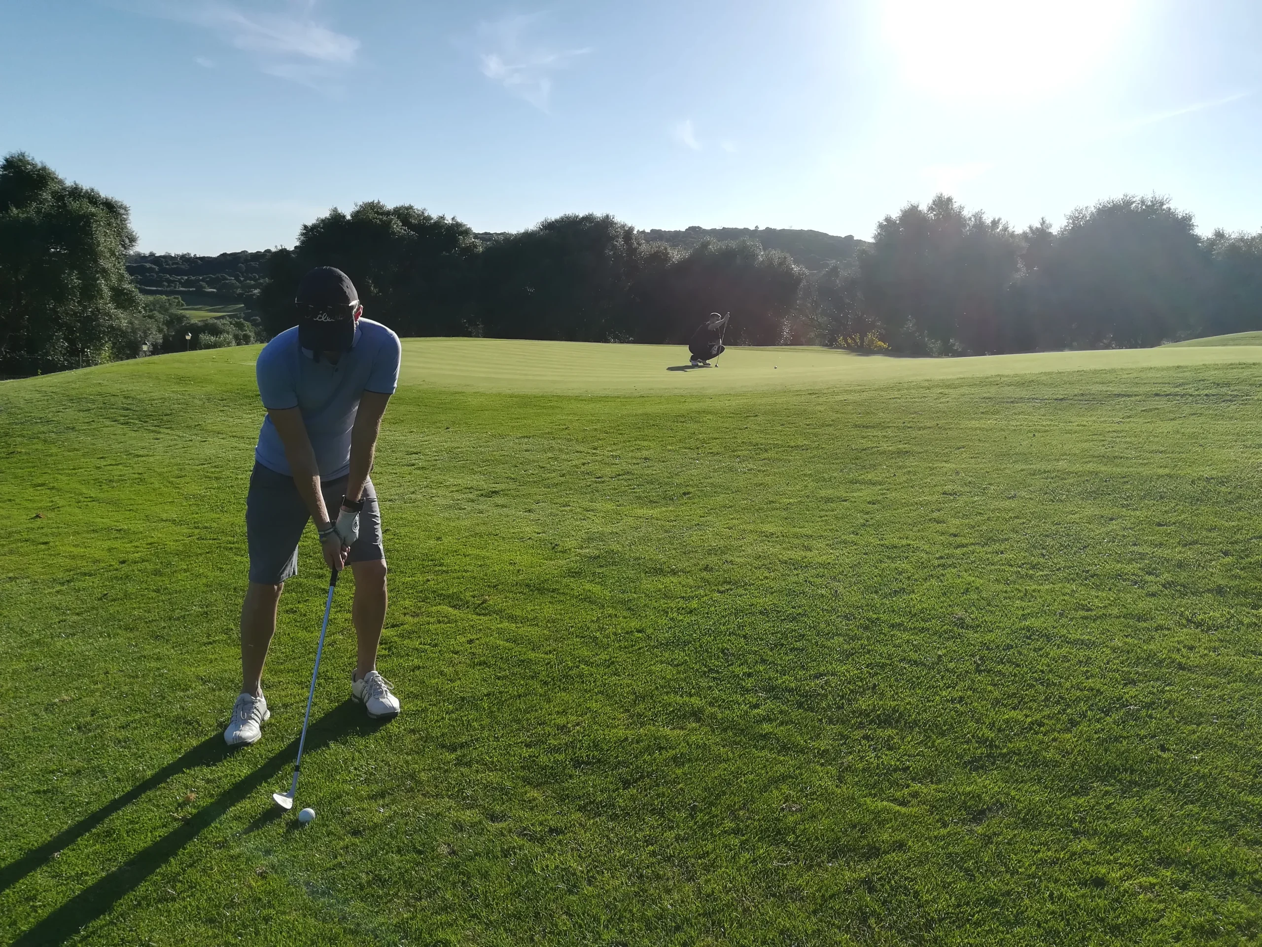 Hoyos emblemáticos en La Cañada, hoyos 17 y 18